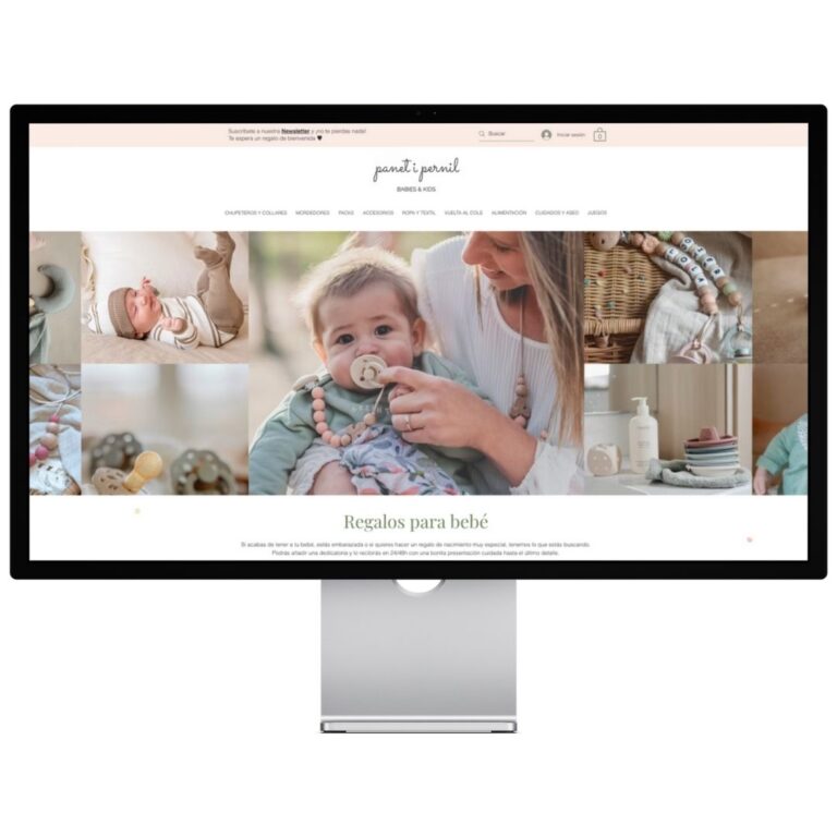 diseño web para Panet i pernil