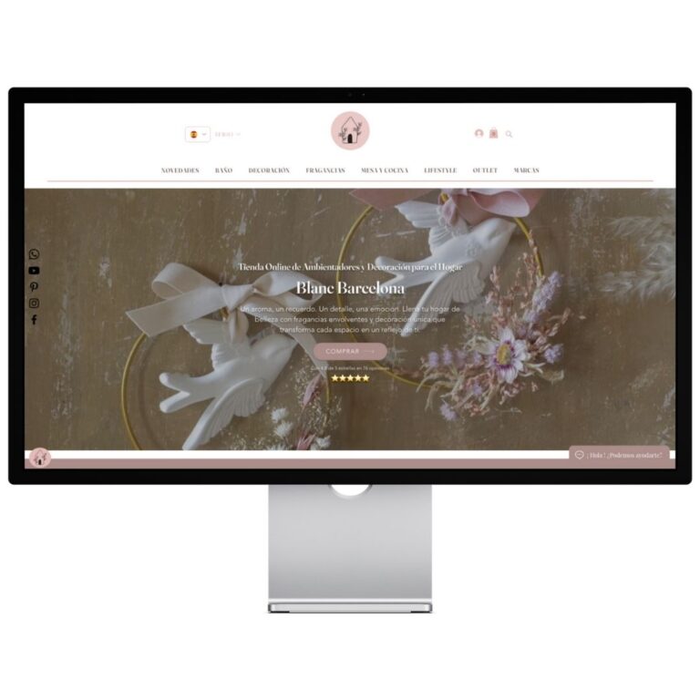 diseño web para blanc barcelona